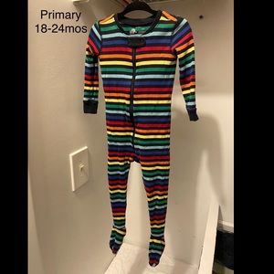 Primary footie pajamas